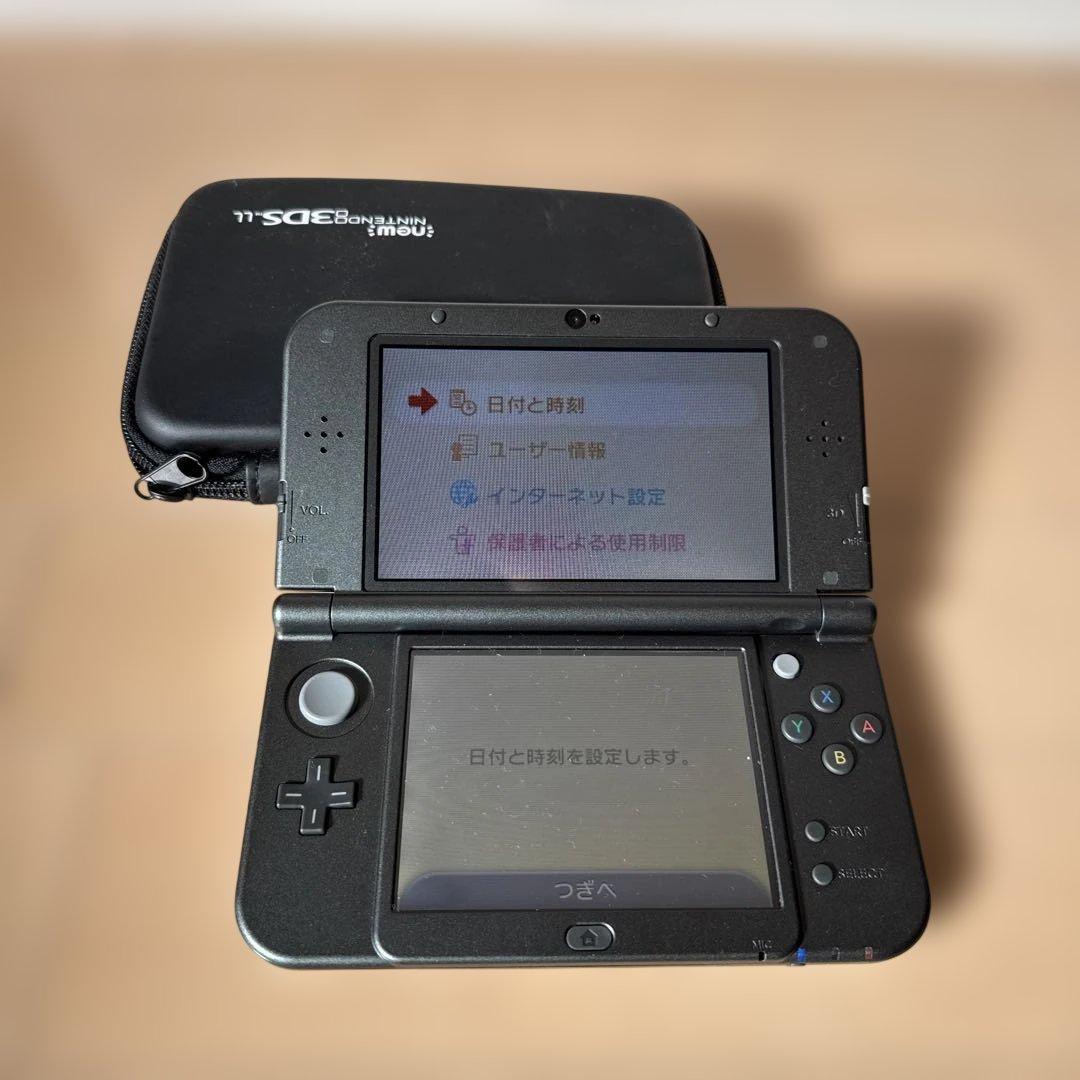New Nintendo 3DS LL ブラック ケース付き - メルカリ