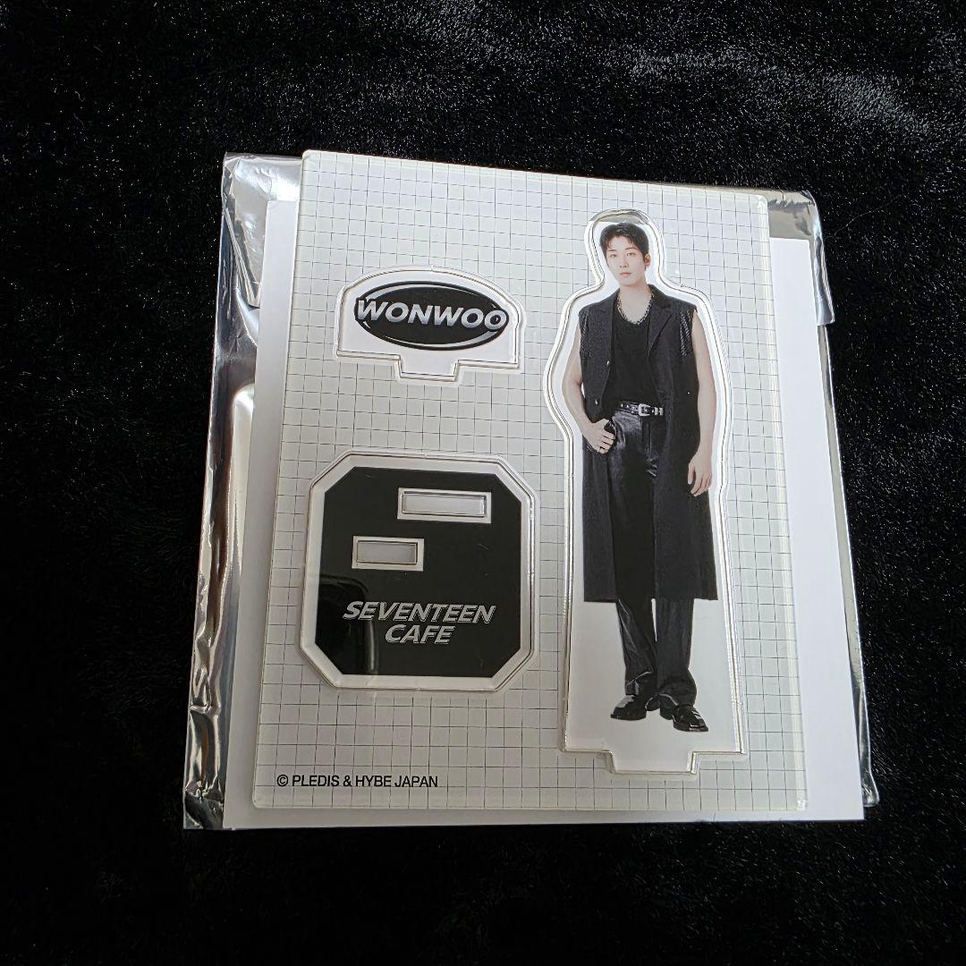 WONWOO アクリルスタンド SEVENTEEN CAFE - メルカリ