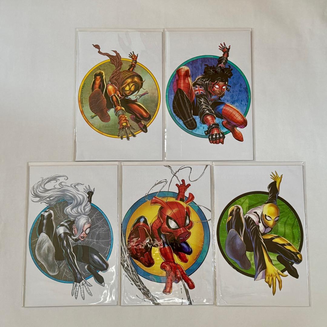 エッジ・オブ・スパイダーバース#1～#5 5冊セット ヴァリアントカバー2