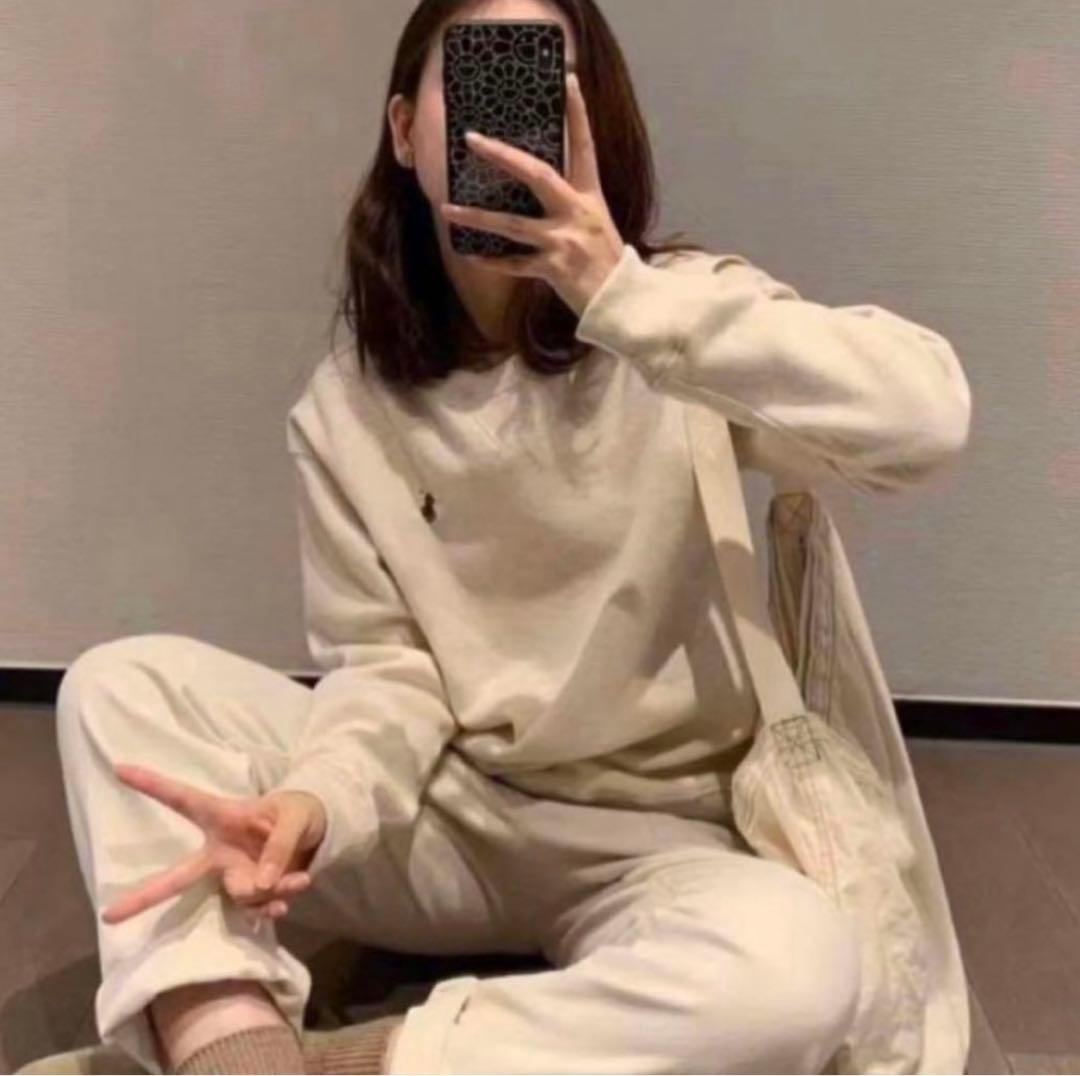 POLO ラルフローレン トレーナー スウェット ベージュ