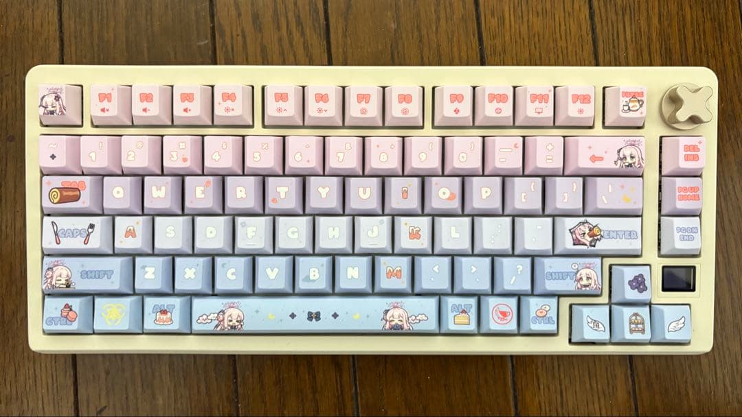 中国限定】ブルーアーカイブ CHERRY 聖園ミカ キーボード 特典付