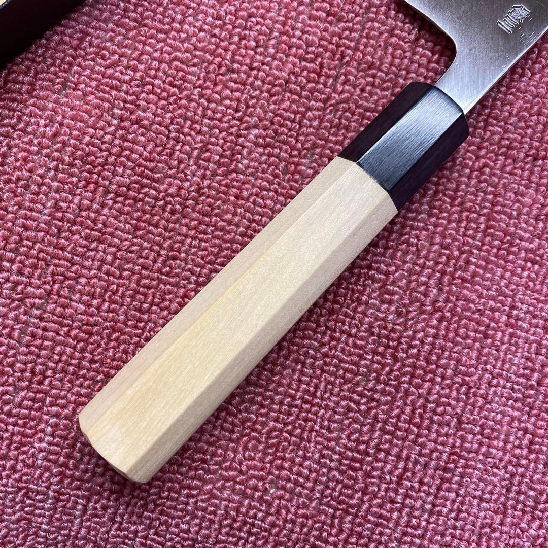 銀三 切付型特製万能和包丁 240㎜ 8寸