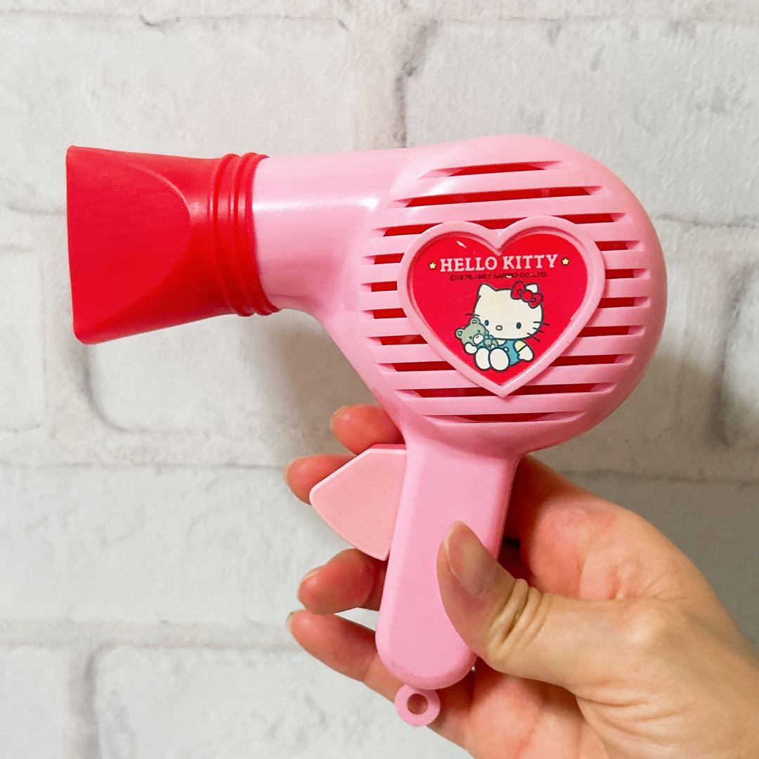 ハローキティ】1987年 手動ドライヤー おもちゃ - メルカリ