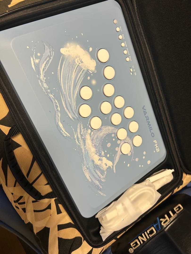 アケコン　【VARMILO FK2】　値下げ可能 VARMILO FK2(不屈) ブラック ラピッドトリガー搭載レバーレスアケコン