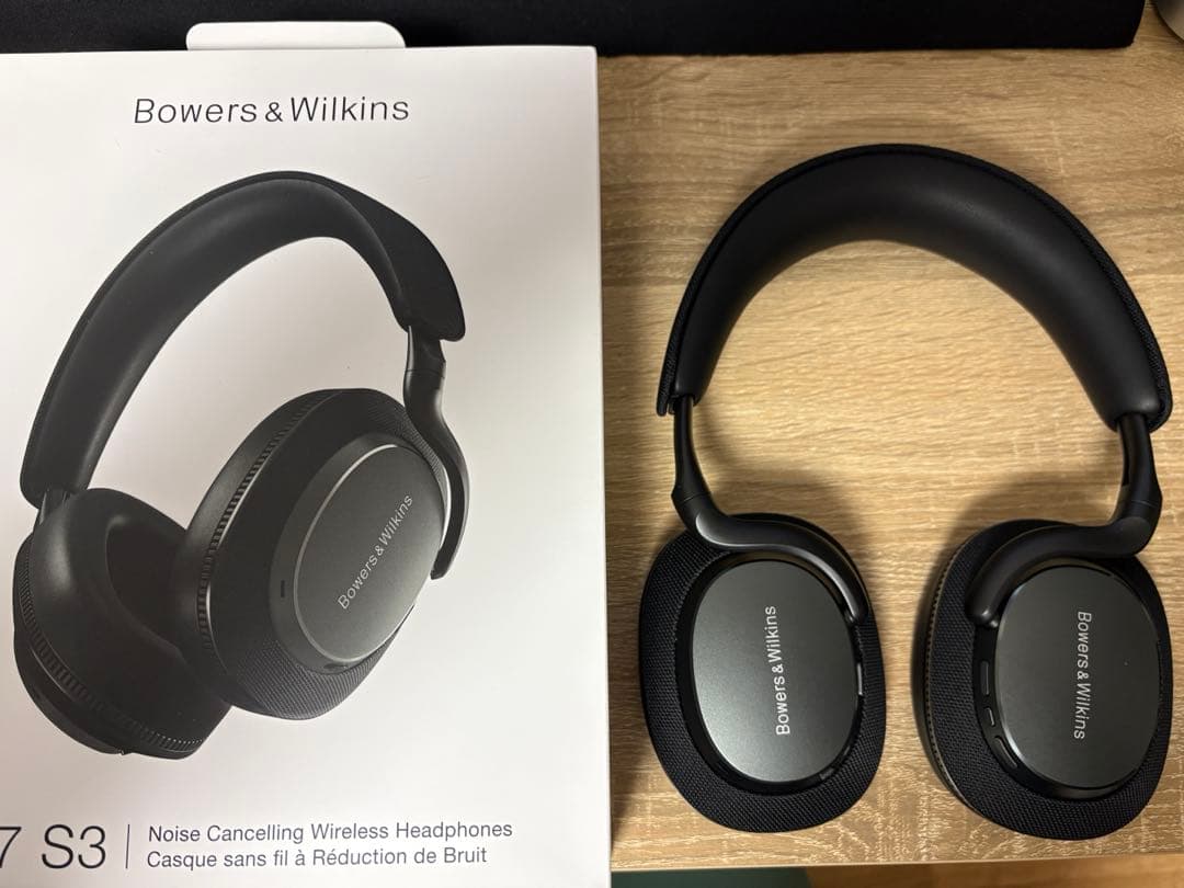 b&w px7 s3 ワイヤレスヘッドホン B&W Px7 S3 アンスラサイト・ブラック ノイズキャンセリング