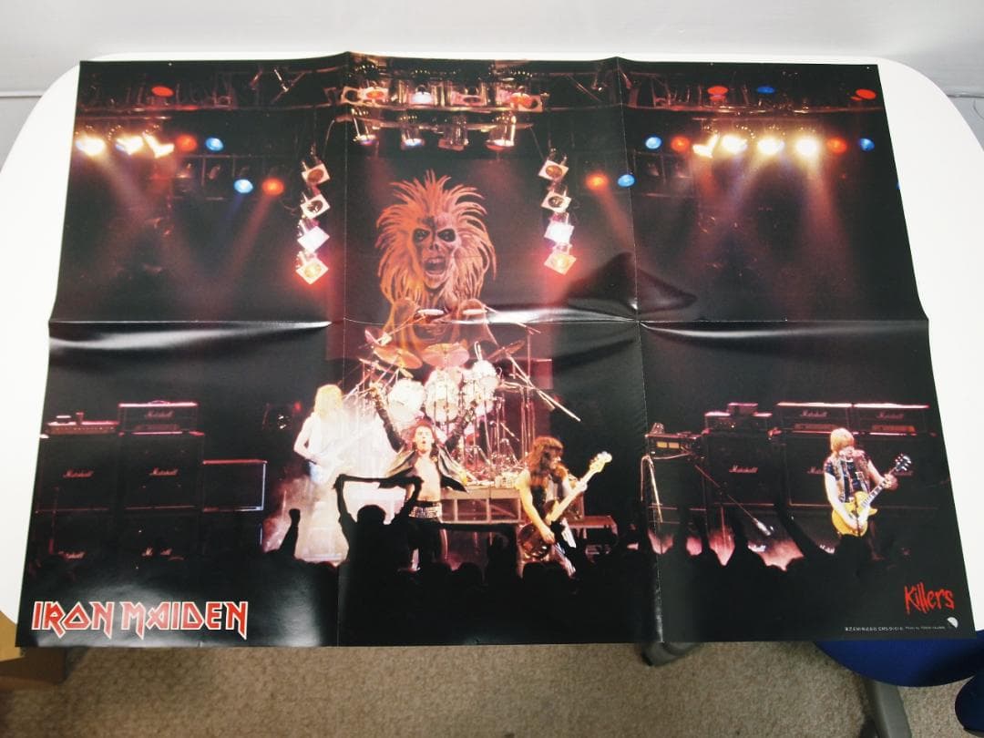 ポスター付！見本盤 白ラベル IRON MAIDEN / KILLERS - メルカリ