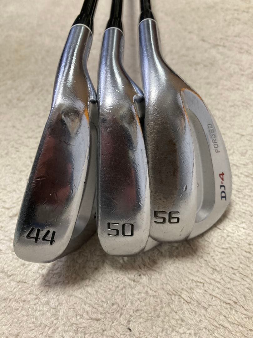フォーティーンDJ-4ウェッジ 3本セット 44度 50度 56度 カーボン