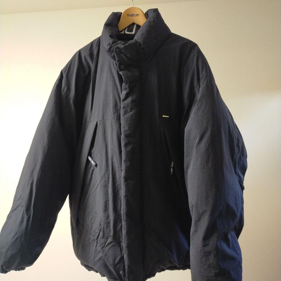 新品未使用】NAUTICA/ “TOO BIG”リバーシブルダウンジャケット緑