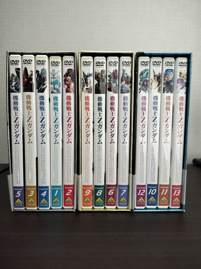 メモリアルボックス版 機動戦士Zガンダム Part-1、2、3セット - メルカリ