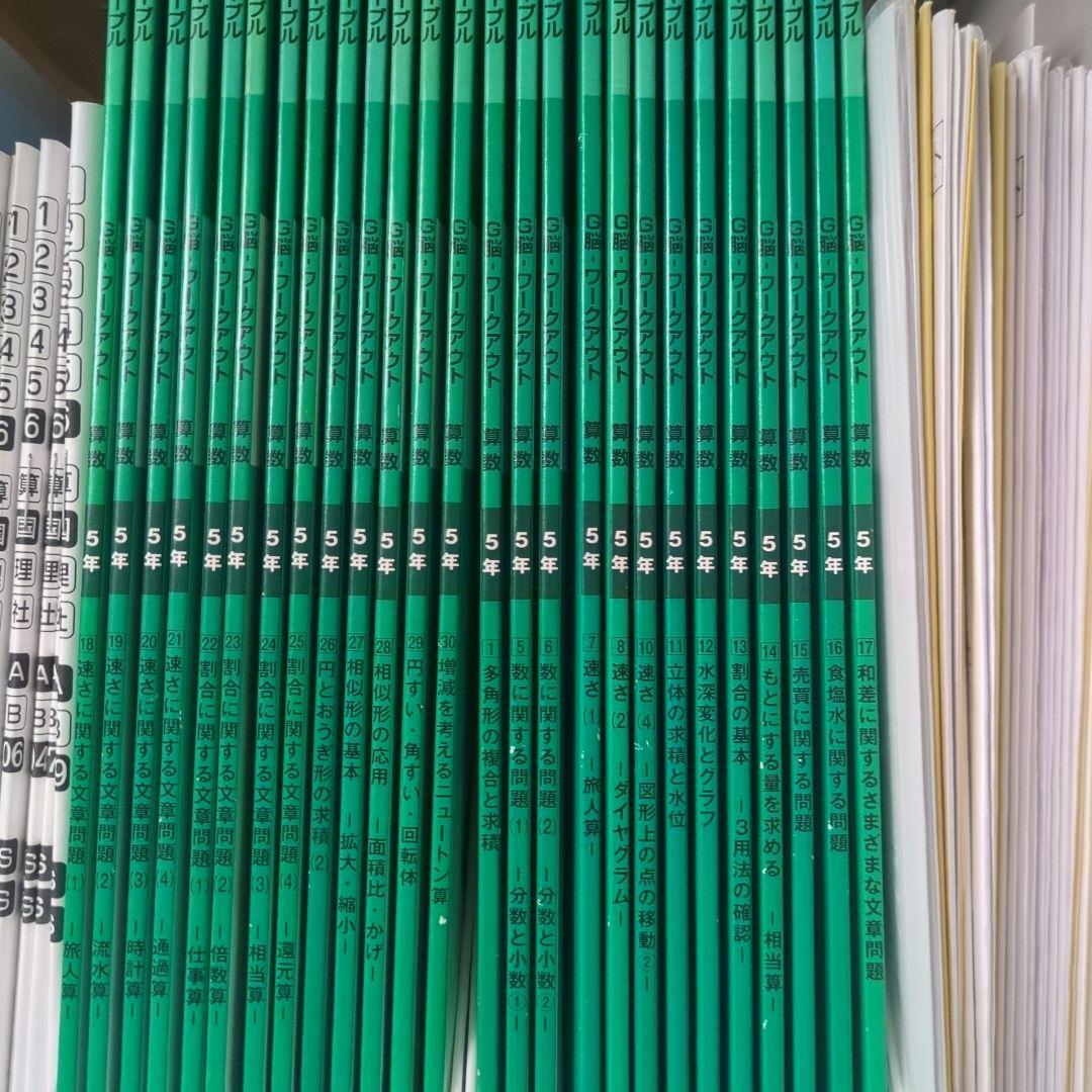 グノーブル　G脳　ワークアウト　5年 算数 出版物のご案内 G脳(グノ)-ワークアウト 算数 4・5・6年生版