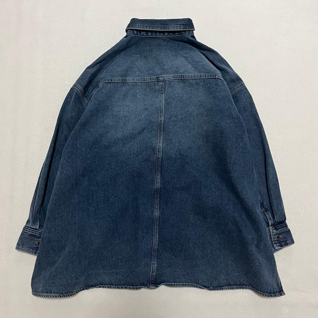 新品未使用品』ピュアルセシン ヴィンテージライクデニムチュニック