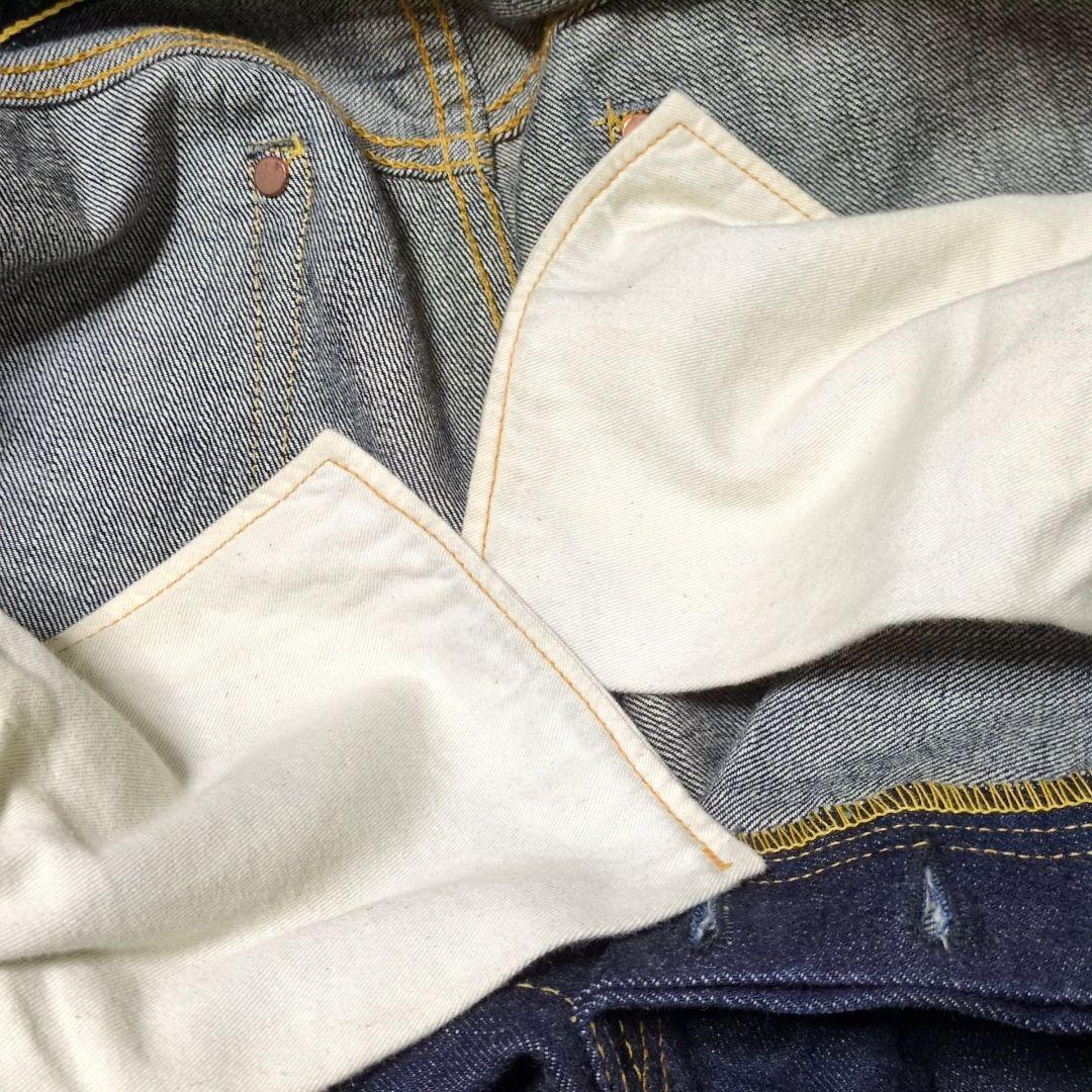 ETERNAL】811☆ストレートデニム☆赤耳セルビッジ☆赤タブ☆W36 - メルカリ