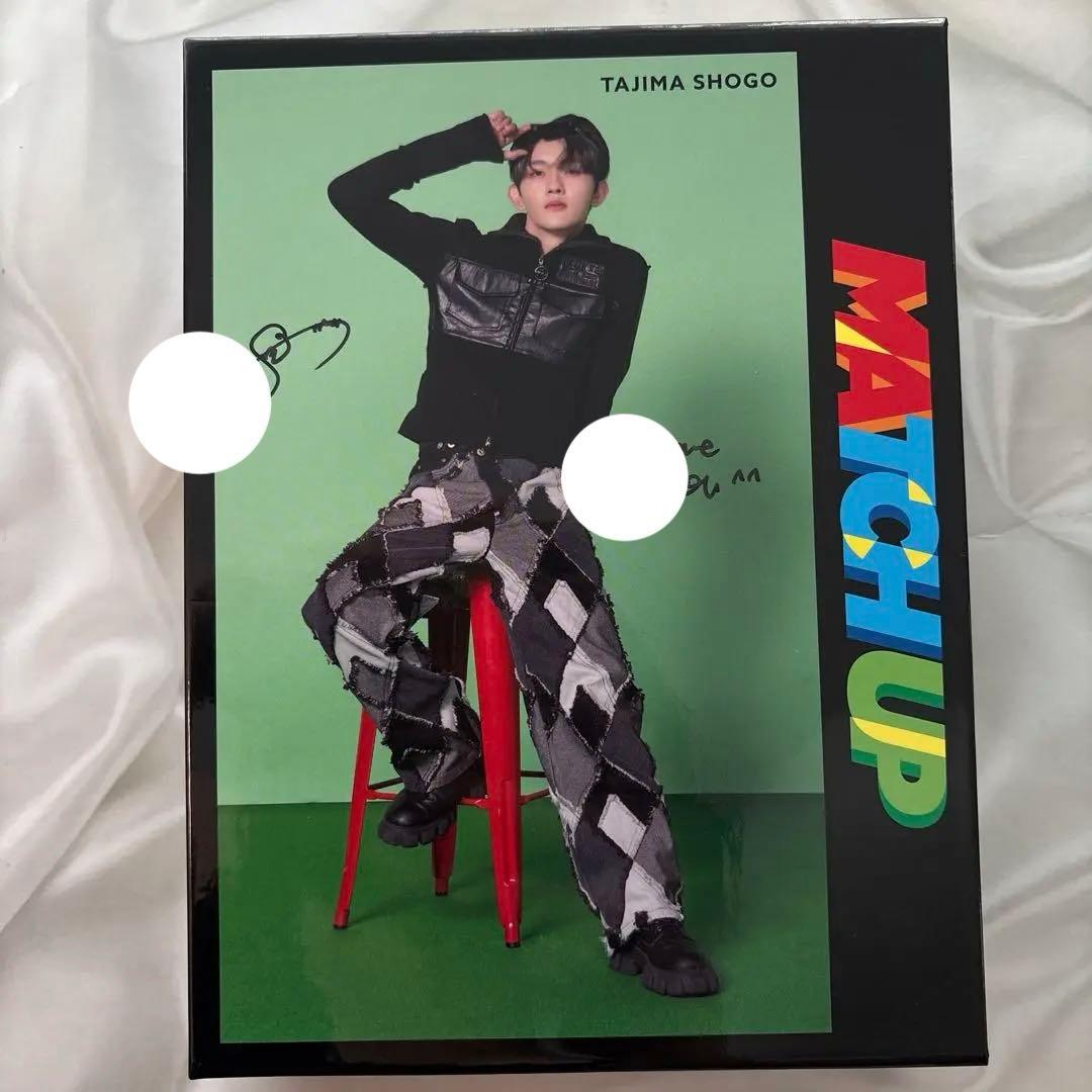 INI 田島将吾 直筆サイン入り 収納BOX MATCH UP INI 田島将吾 直筆サイン入り 収納BOX MATCH UP INI 田島将吾 直筆