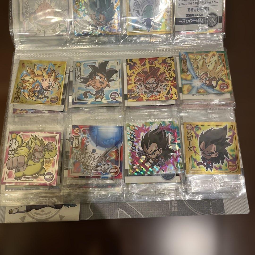 ドラゴンボール シールウエハース＋ファイル W4-06 W4-19 SG