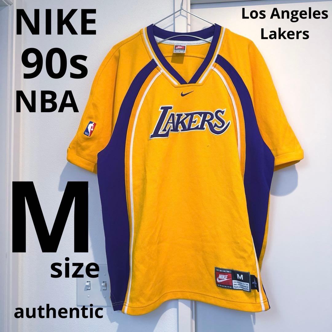 90s レイカーズ NBA シューティングシャツ 練習着 ユニフォーム 古着 90年代 チャンピオン Champion NBA LOS ANGELES LAKERS