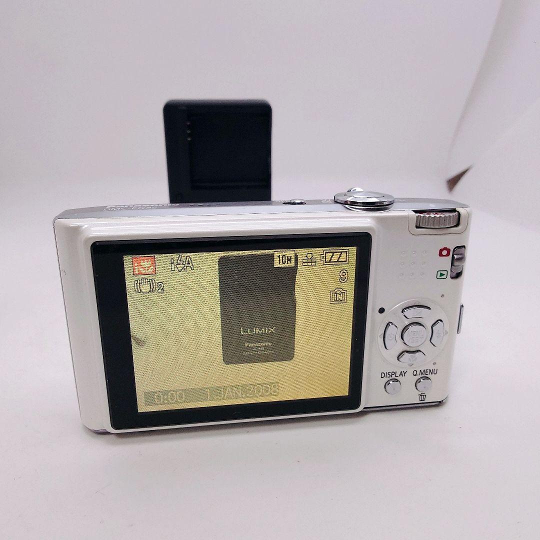 美品】Panasonic LUMIX DMC-FX35 ホワイト 動作確認済