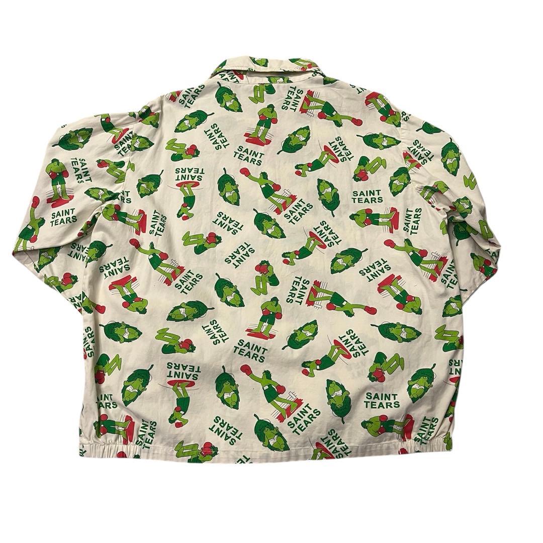 希少】セントマイケル デニムティアーズ コラボ コーチジャケット S