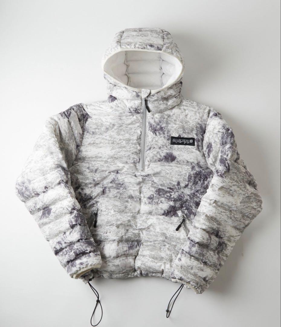 sourcream Puffer anorak jacket