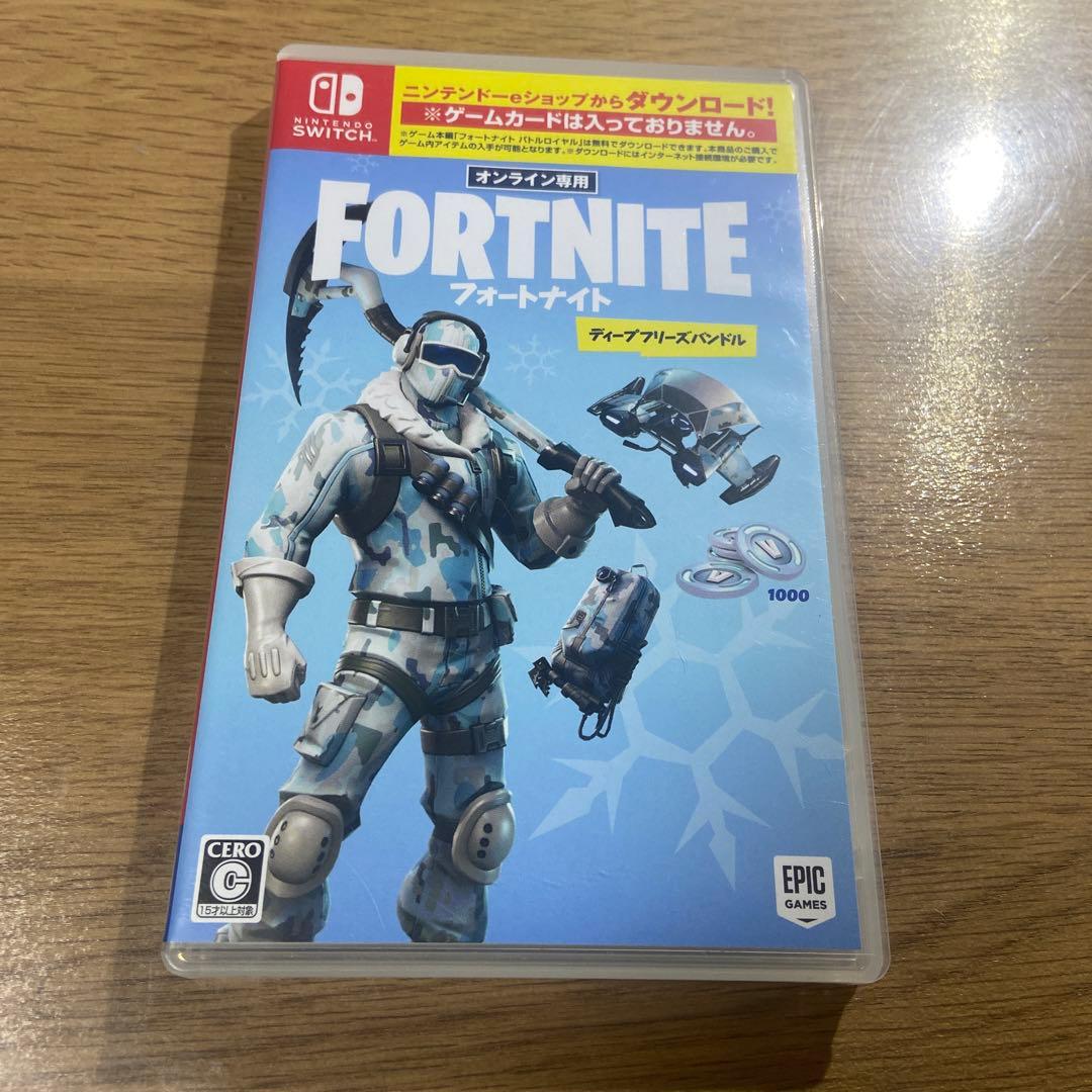 フォートナイト ディープフリーズバンドル ケースのみ - メルカリ
