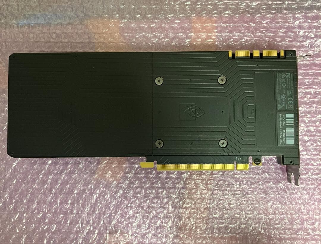 GTX TitanX Pascal 12GB 動作保証 - メルカリ