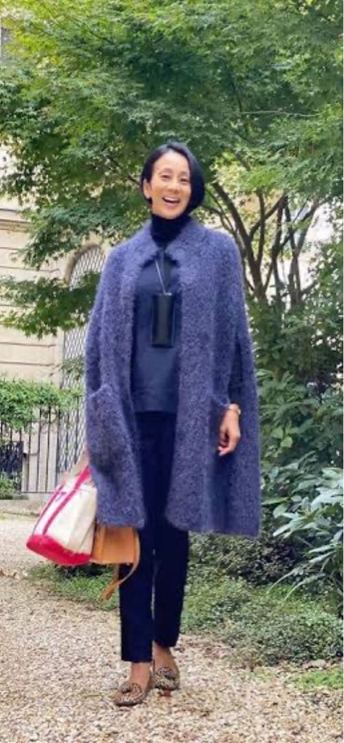 レリアンbyEriko Nakamura 中村江里子 ケープ - メルカリ