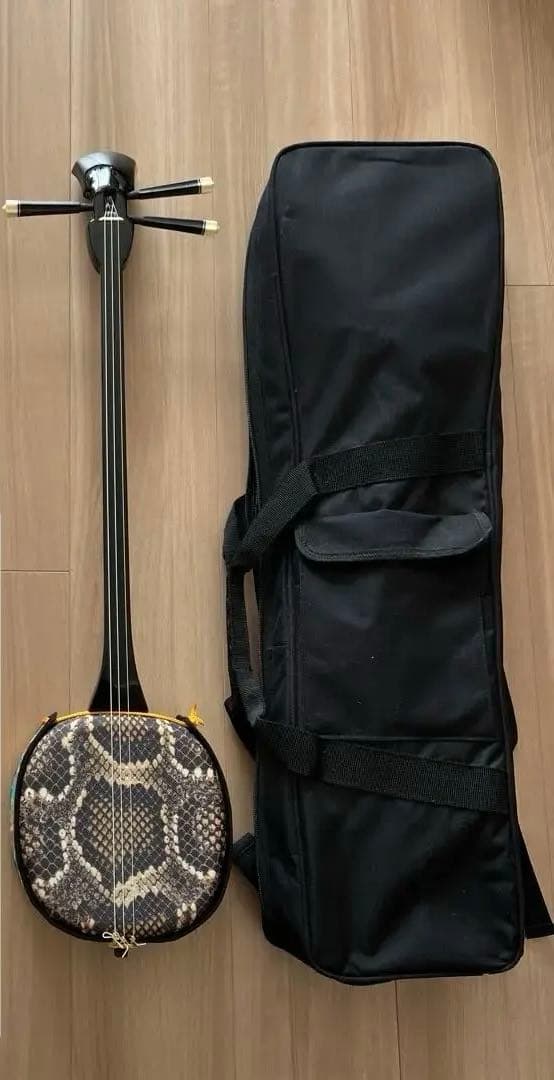 【ラスト出品2/10まで！格安値下げ中】三線セット　石垣島　普天間三線店製　三線