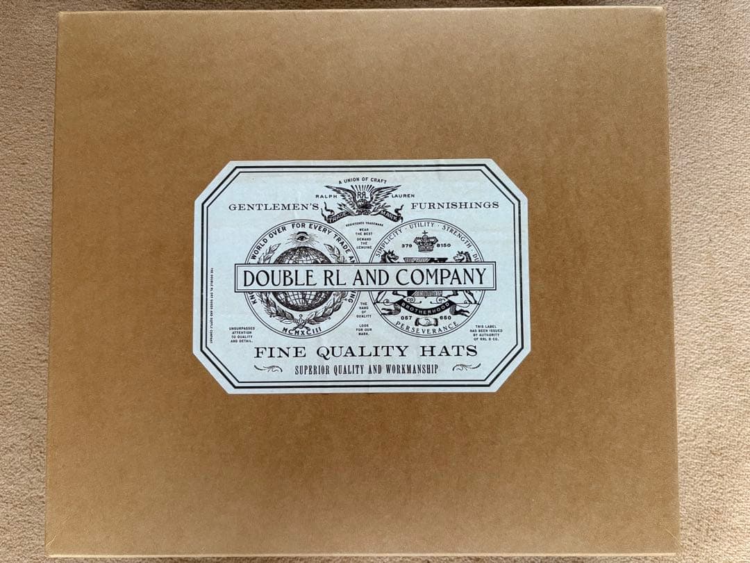 新品未使用RRLグレー ウールフェルトハット