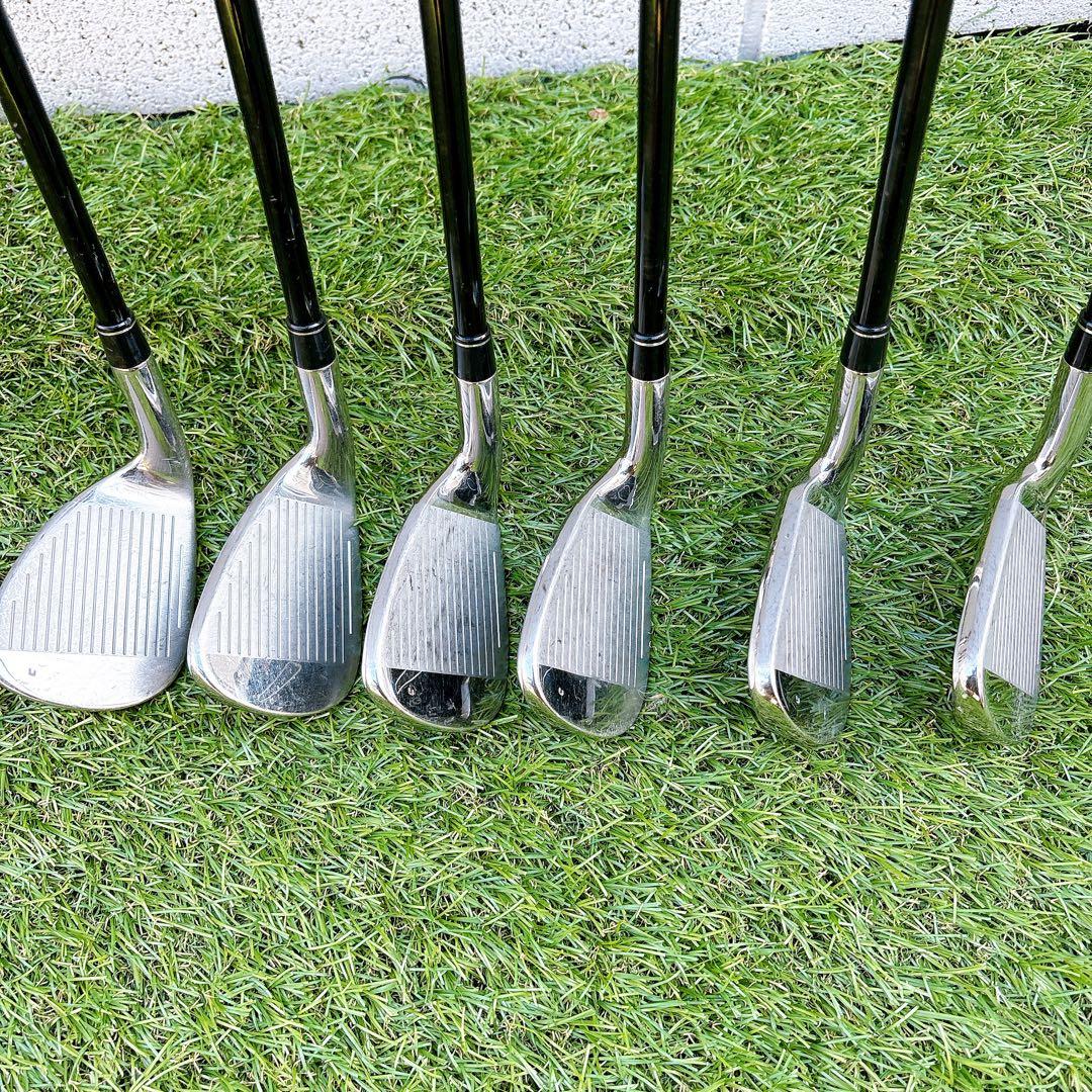 メンズゴルフクラブ テーラーメイド バーナー1.0 アイアン6本 FLEX.R