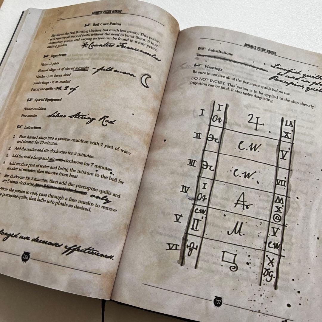 新品未使用】ハリーポッター 魔法薬学 教科書 中身あり - メルカリ