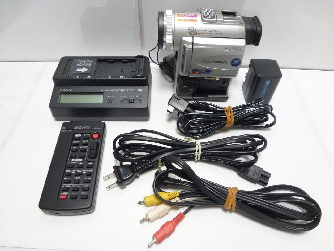 動作品　Mini DV　ソニーデジタルビデオカメラ　SONY DCR-PC100 Amazon | SONY ソニー DCR-PC100 デジタルビデオカメラレコーダー
