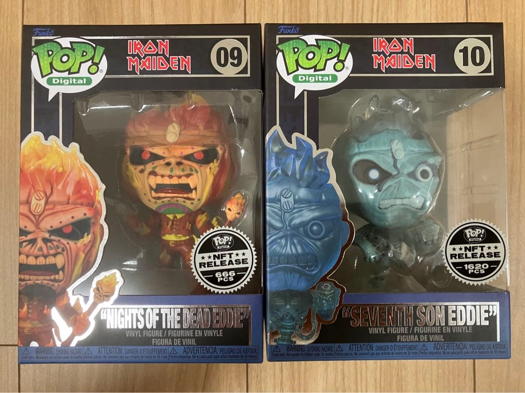 Funko POP アイアン・メイデン Iron Maiden デジタルNFT Funko POP! Digital Iron Maiden 