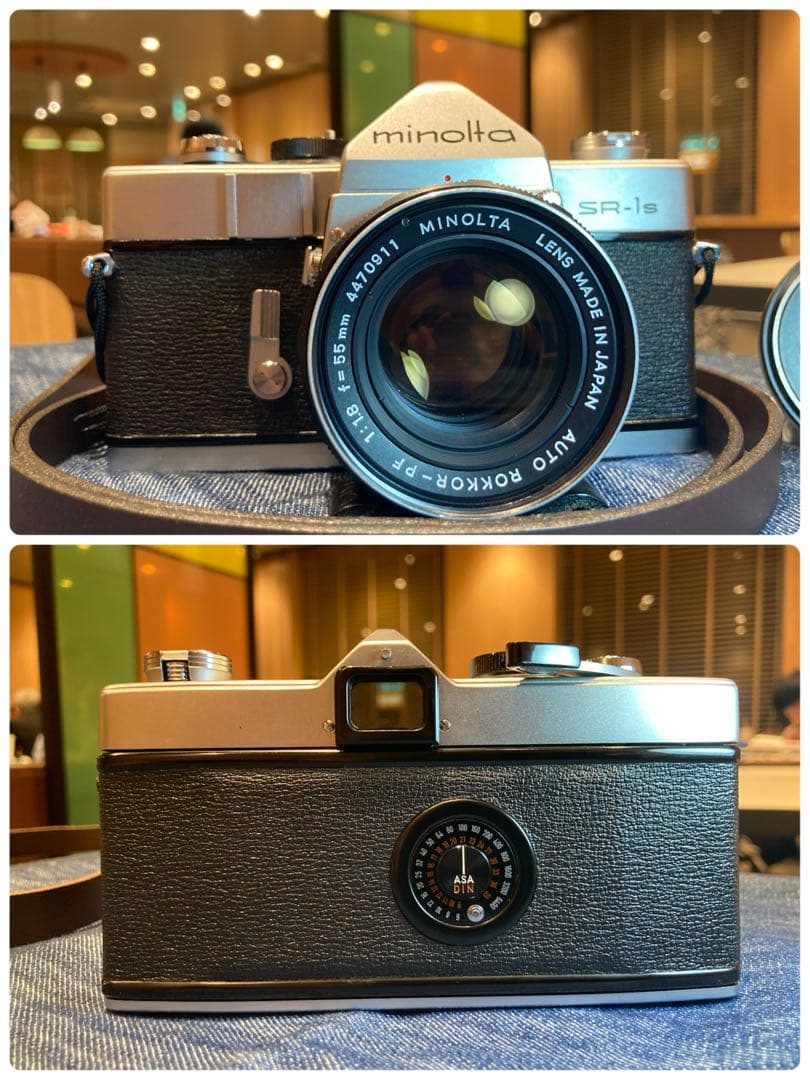 完動品＊美品＊初期保証☆minolta Sr-1s&ロッコールレンズ☆