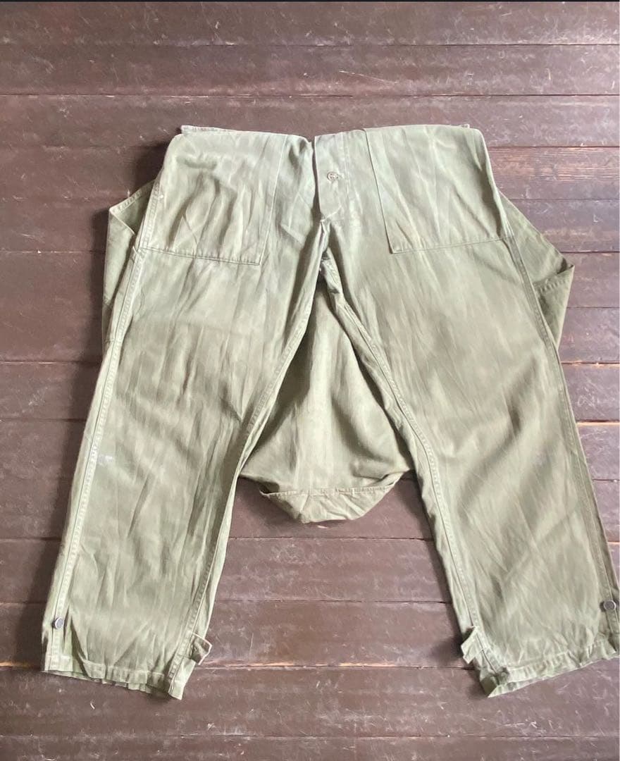 パンツ 1940's U.S.ARMY M-43 HBT all in one