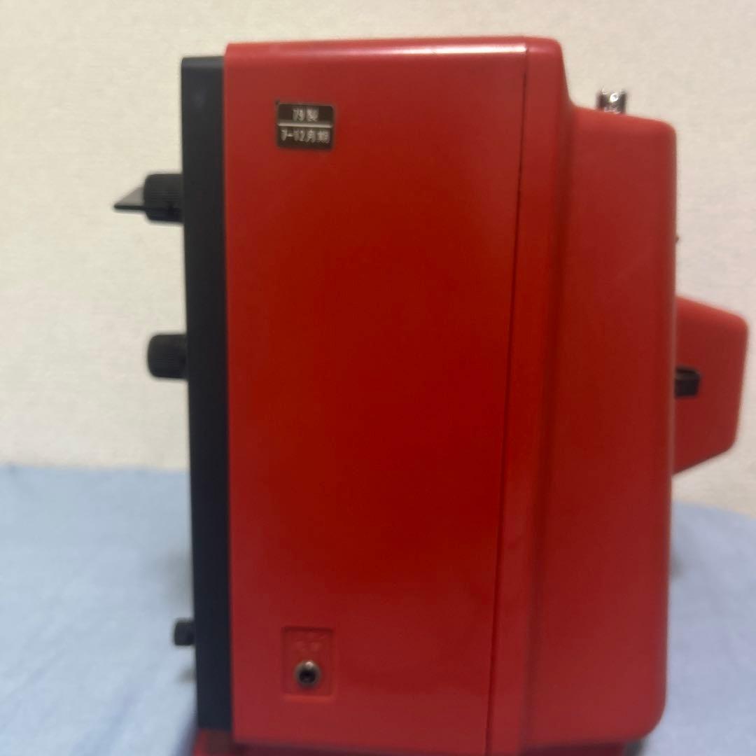 HITACHI ブラウン管テレビ 赤 P-28 - メルカリ