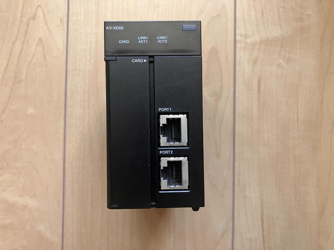 KEYENCE KV-XD02 データ活用ユニット ほぼ新品 - メルカリ