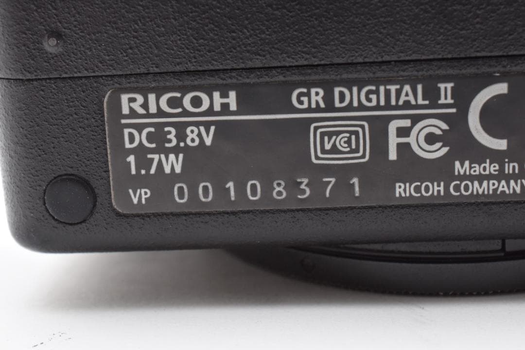 ■ 美品 ■ リコー　RICOH GR DIGITAL II 《S数6617回》