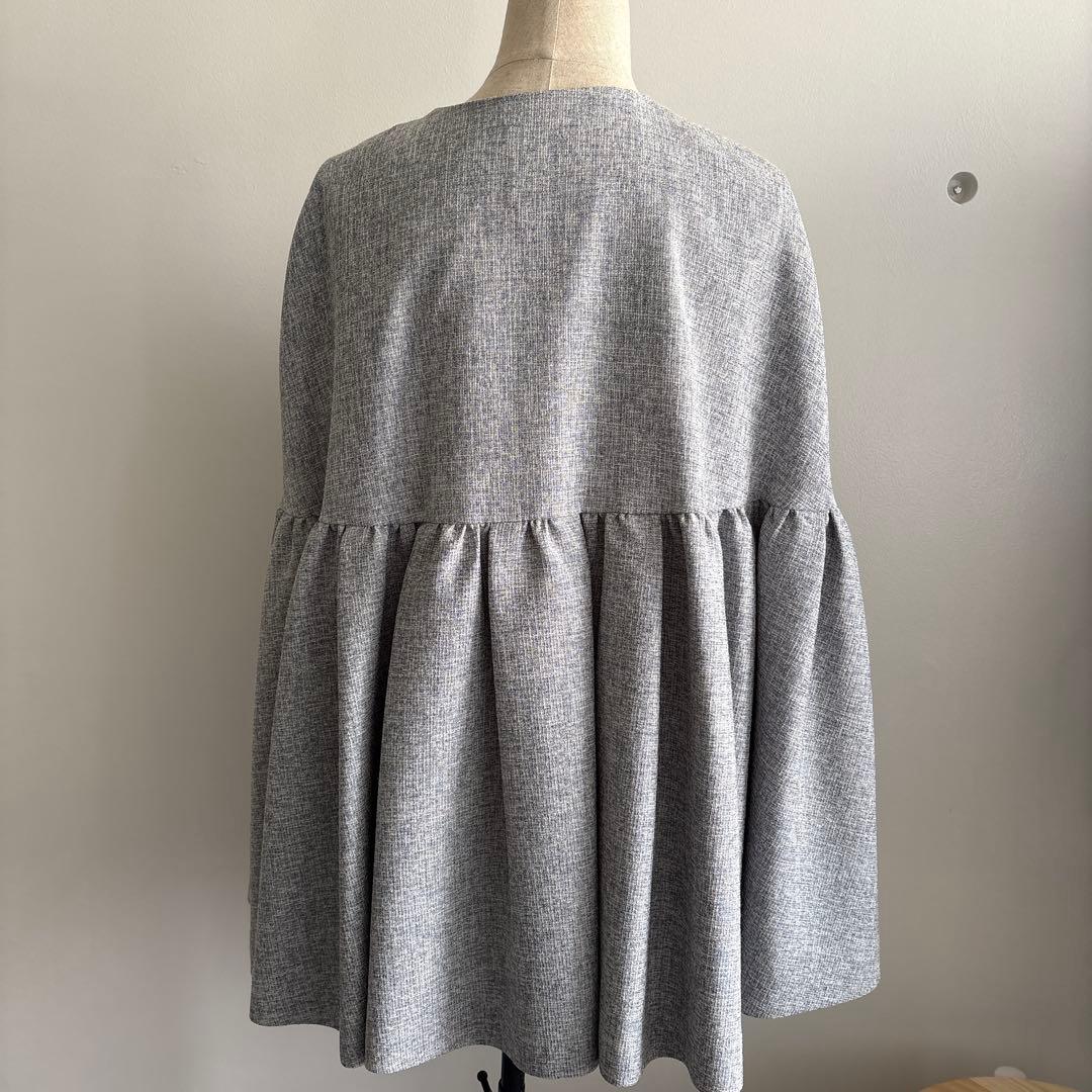 SEVEN TEN by MIHO KAWAHITOツイードフレアショートコート - メルカリ