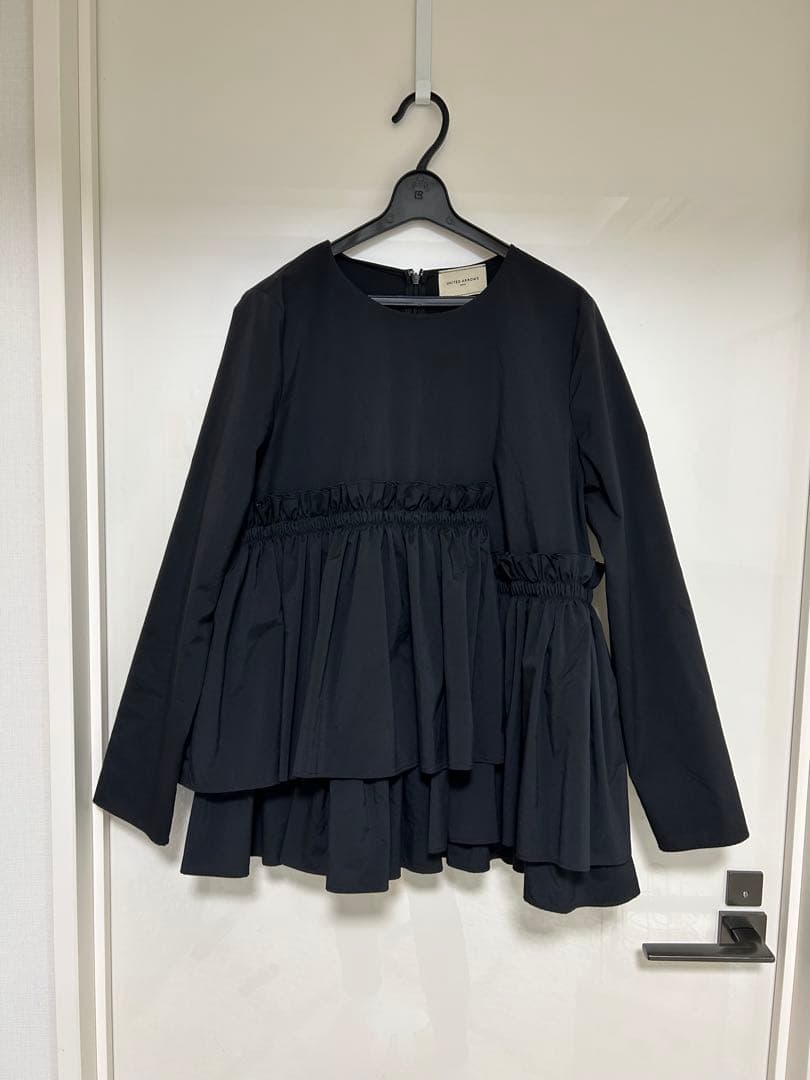 ユナイテッドアローズ ティアード ギャザー ロングスリーブ ブラウス