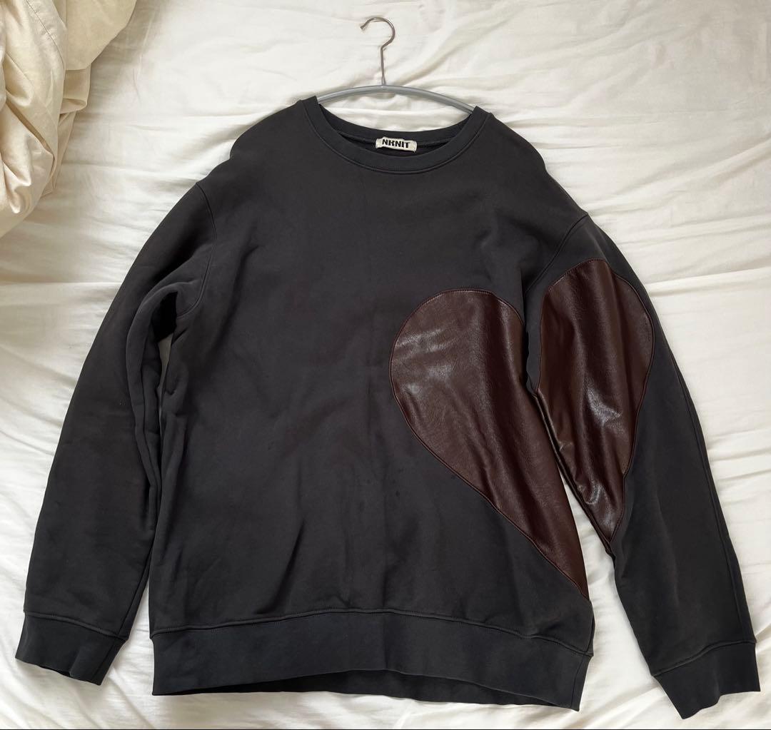 ブランドファッション - nknit ハートスウェット pattern pullover