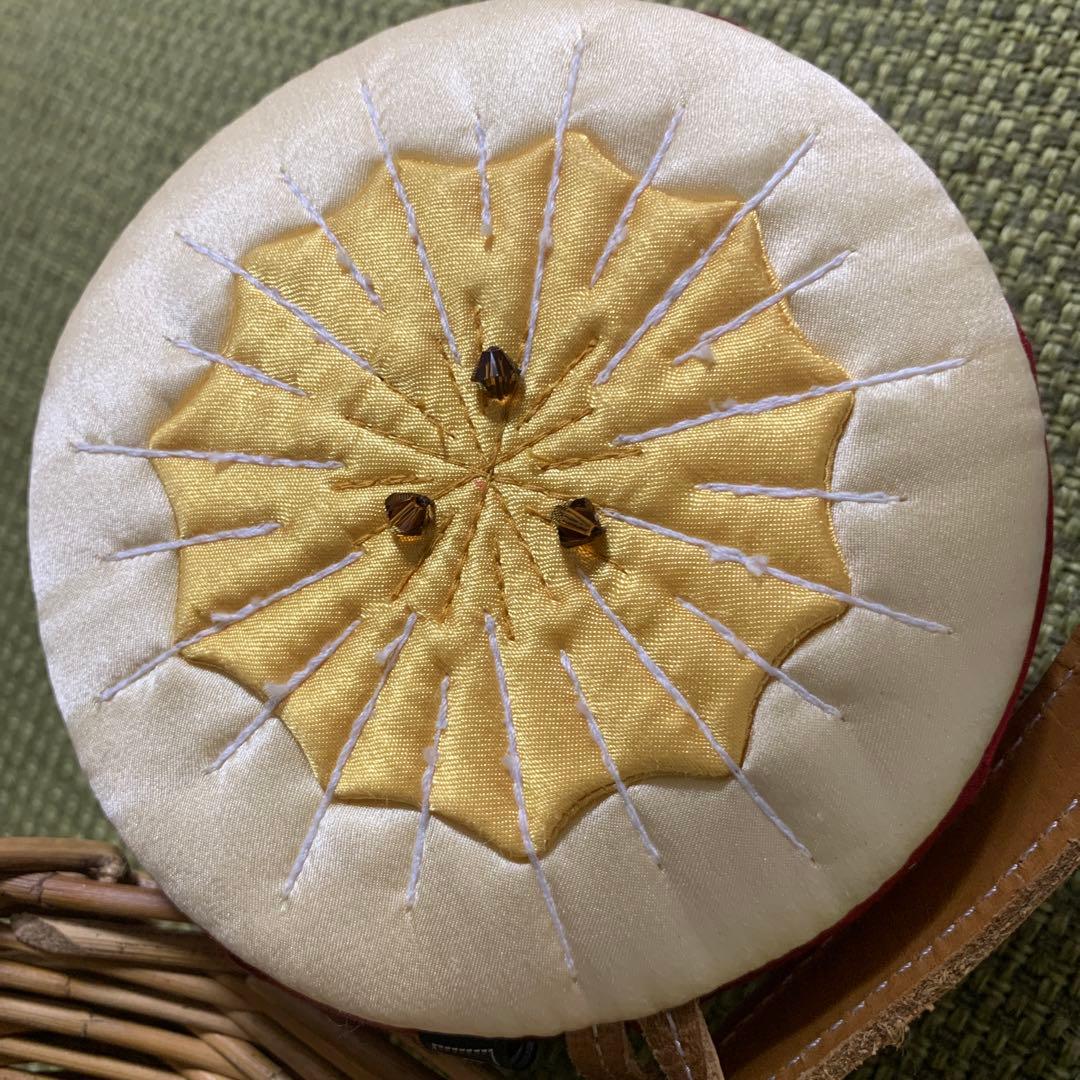 ラドロー LUDLOW カゴバッグ りんご - メルカリ