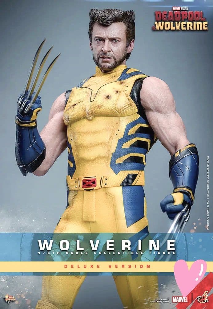 デッドプール&ウルヴァリン フィギュア 中動玩具 1/10 『デッドプール&ウルヴァリン』ウルヴァリン 塗装済み
