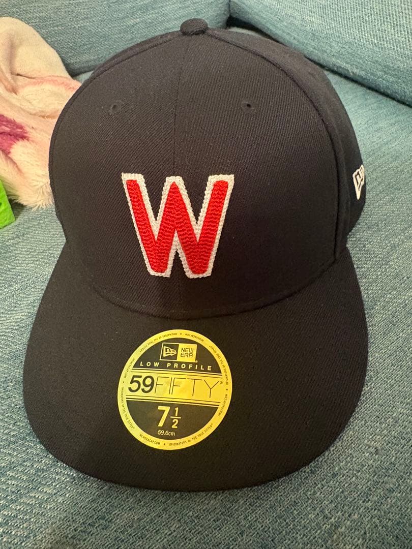 WAIPER別注 NEW ERA キャップ ネイビー Wロゴ ニューエラ 美品 楽天市場】NEW ERA ニューエラ WAIPER別注 LP 59FIFTY クーパーズ