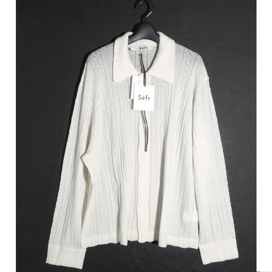 新品 Sefr RIKU SHIRT FINE CREAM MERINO - メルカリ