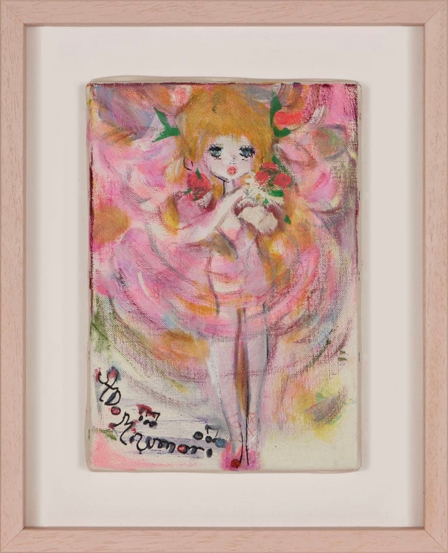 水森亜土 原画 油絵 - メルカリ