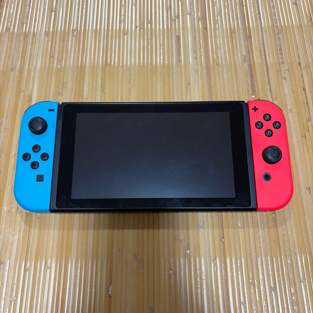 Nintendo Switch 本体 赤/青 動作確認済み - メルカリ