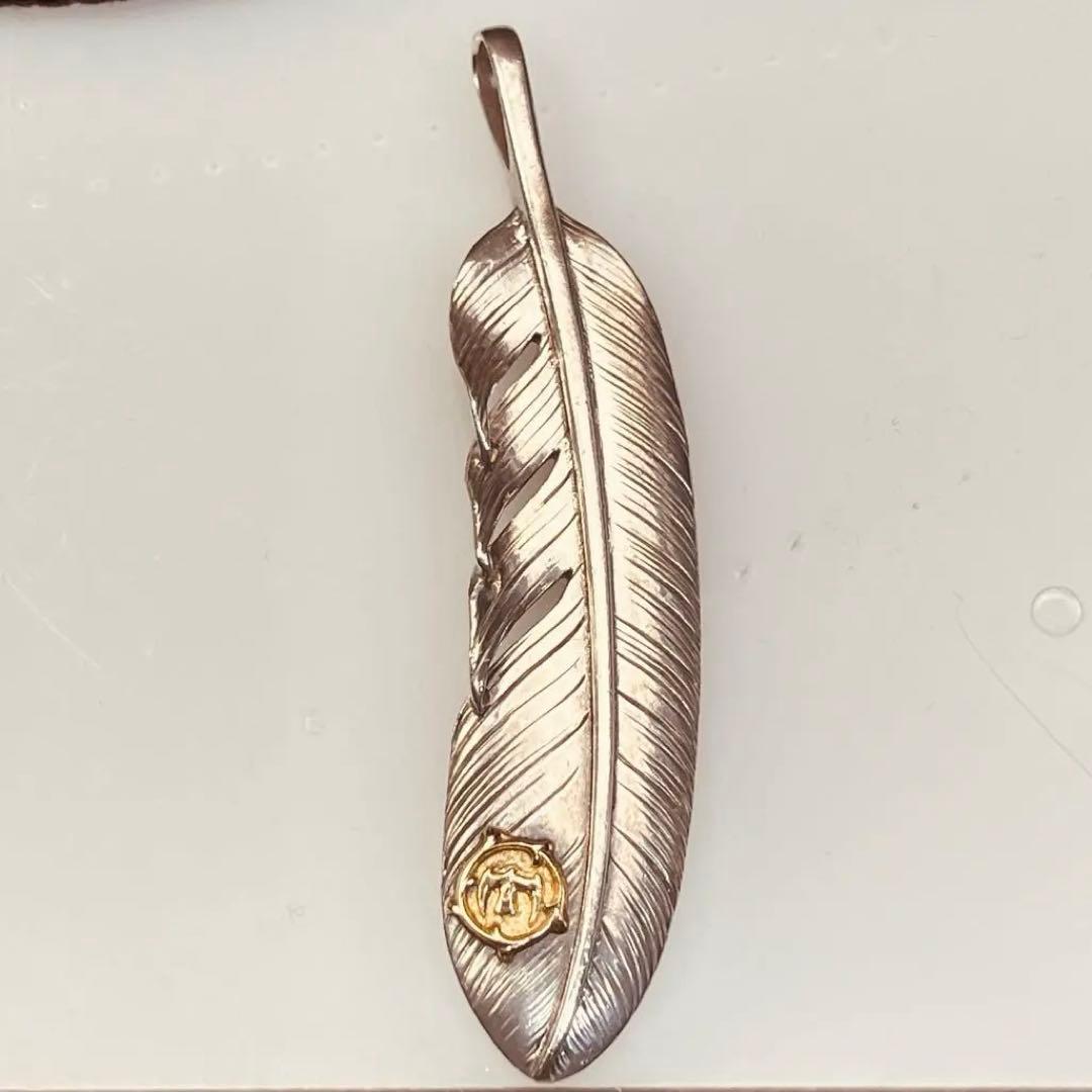 廃盤 ワシミタロウ 鷲見太郎 OLD K18 オールド フェザー イーグル