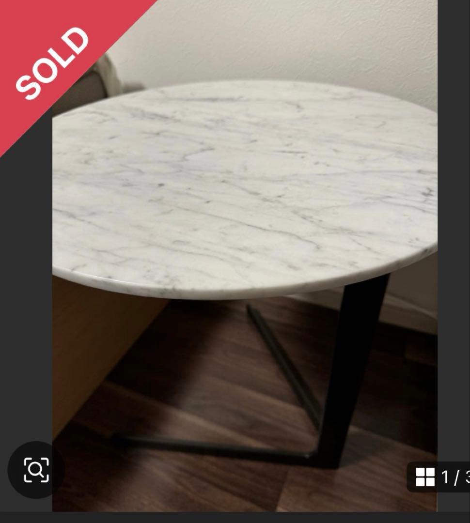 そらさま ACTUS Poliform BABA サイドテーブル 大理石 BABA | Poliform | Brand Collection｜コクヨ ファニチャー