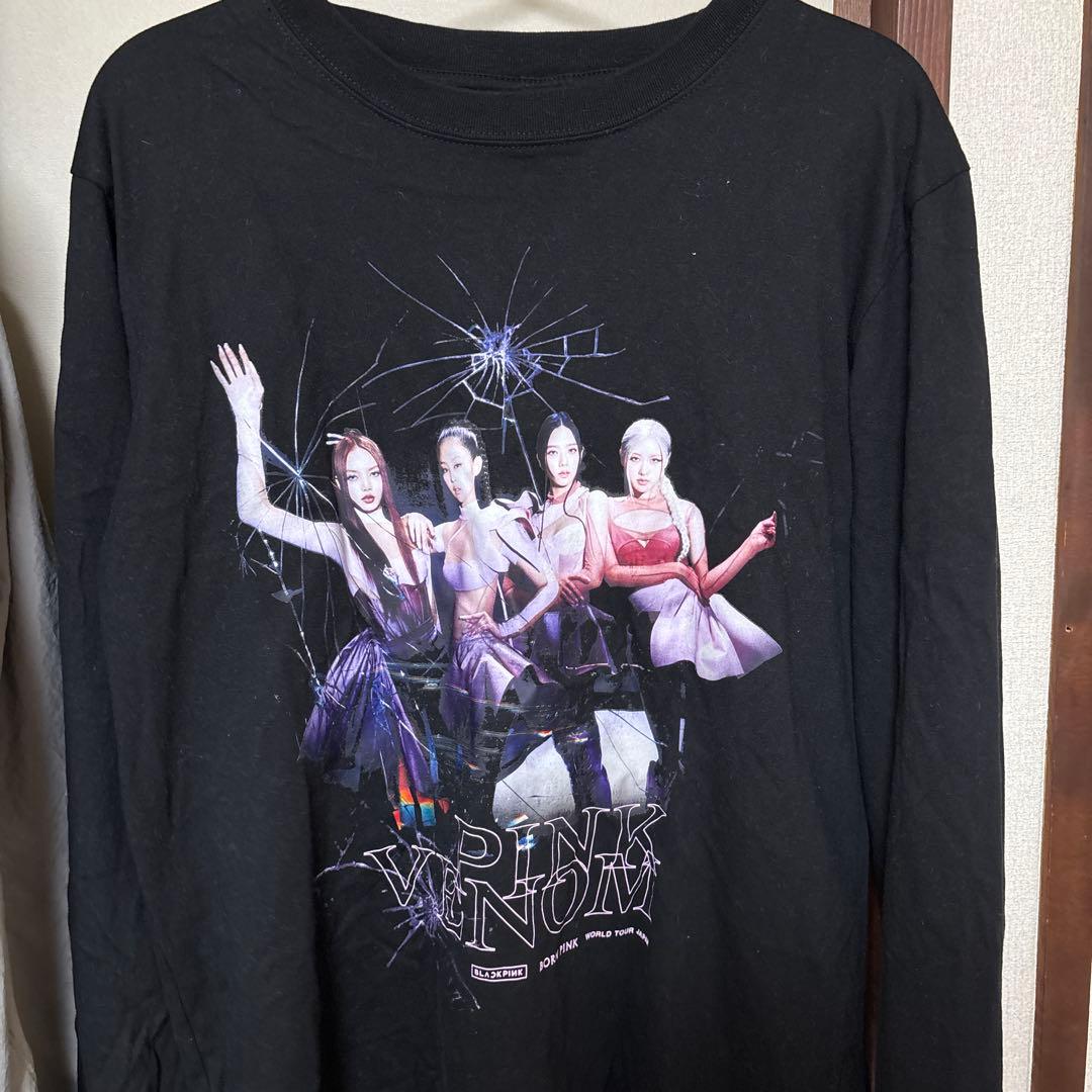 BLACKPINK グッズ ロングスリーブTシャツM - メルカリ