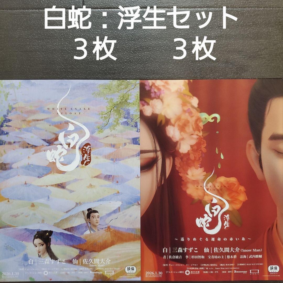 映画 白蛇：浮生セット チラシ フライヤー - メルカリ