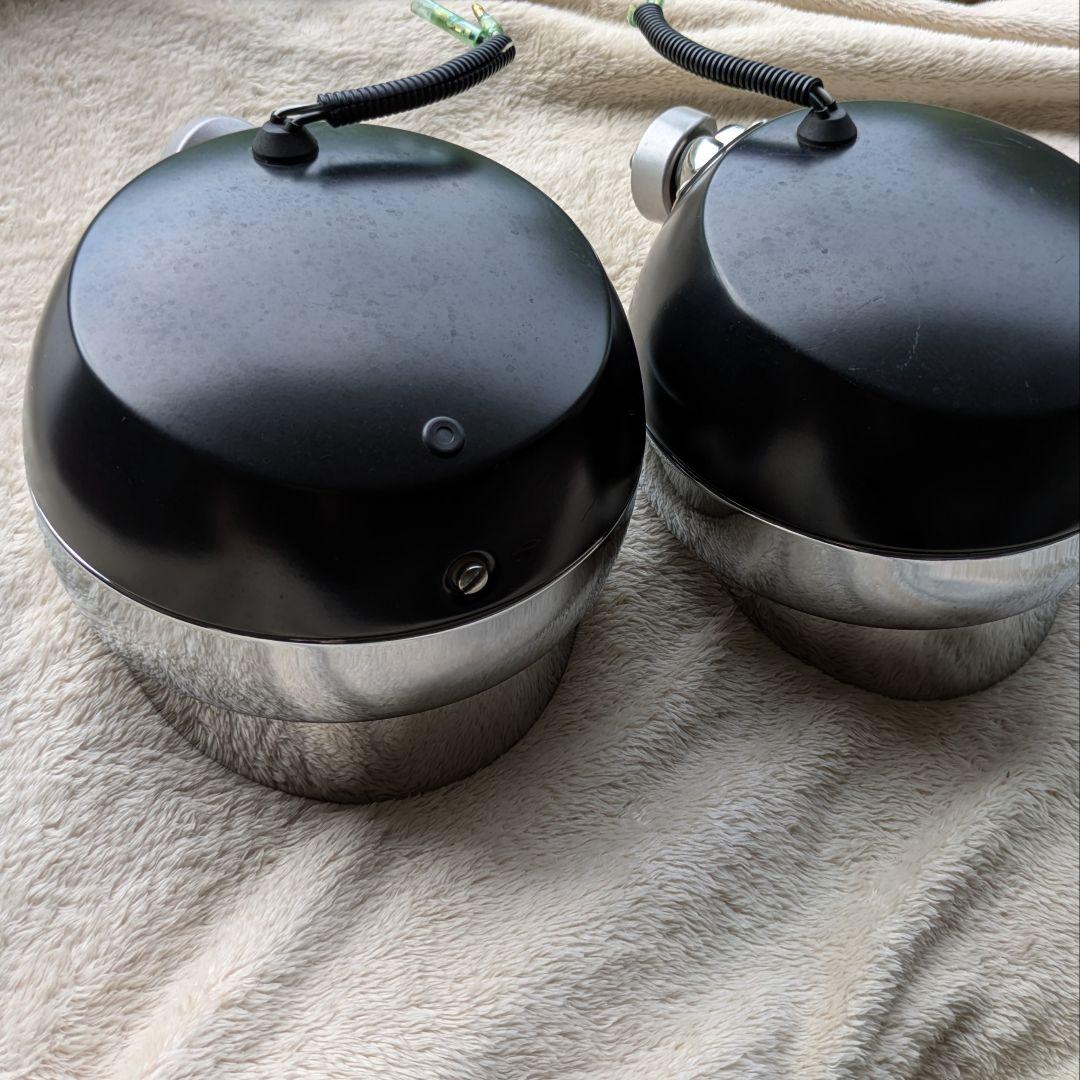 IPF 200Φ フォグ ランプ クリアレンズ ブラック バイザー付き 2個